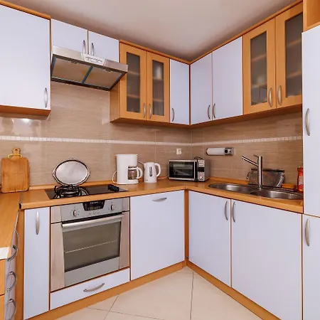 アパート Hundefreundliches Nur 450 Meter Zum Mit Meerblick, Grill, Parkplatz ドラマリ